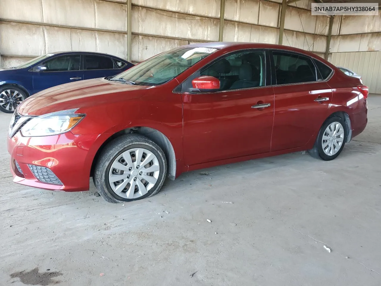 2017 Nissan Sentra S VIN: 3N1AB7AP5HY338064 Lot: 72947064