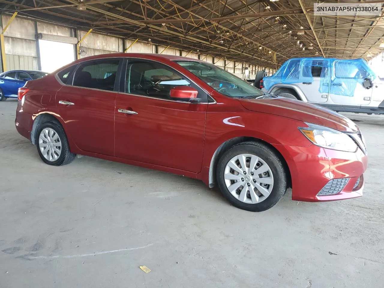 2017 Nissan Sentra S VIN: 3N1AB7AP5HY338064 Lot: 72947064