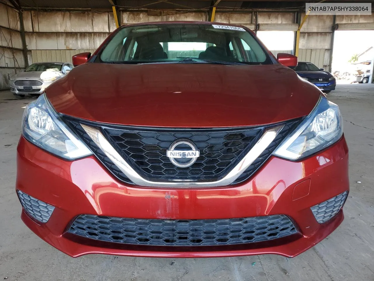 2017 Nissan Sentra S VIN: 3N1AB7AP5HY338064 Lot: 72947064