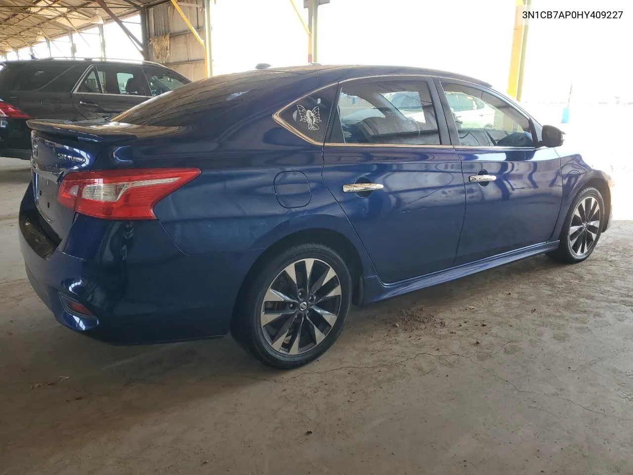 3N1CB7AP0HY409227 2017 Nissan Sentra Sr Turbo