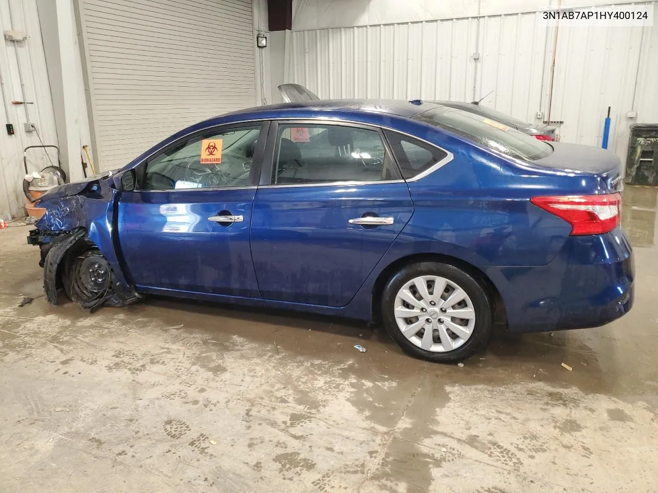 2017 Nissan Sentra S VIN: 3N1AB7AP1HY400124 Lot: 73033584