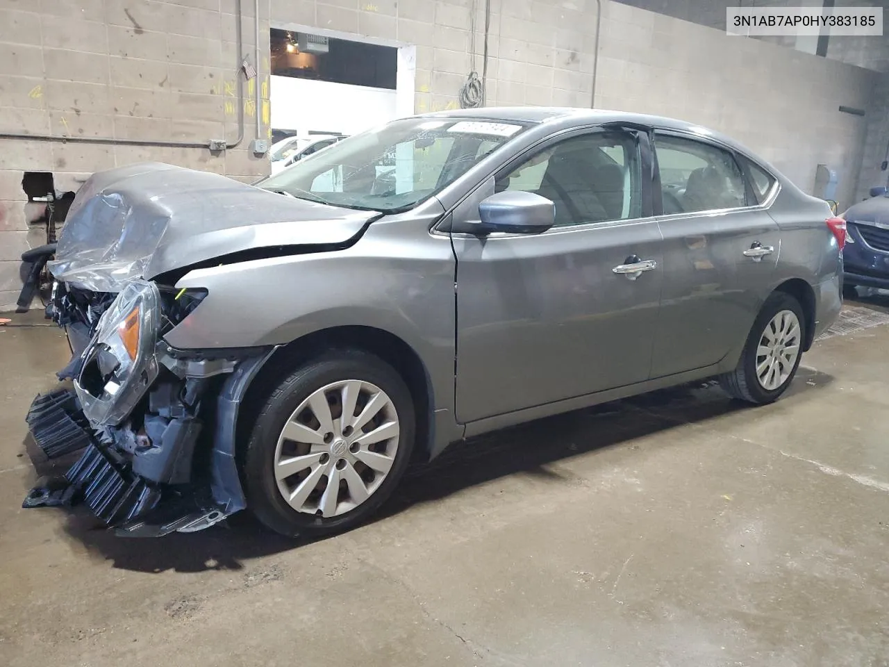 3N1AB7AP0HY383185 2017 Nissan Sentra S