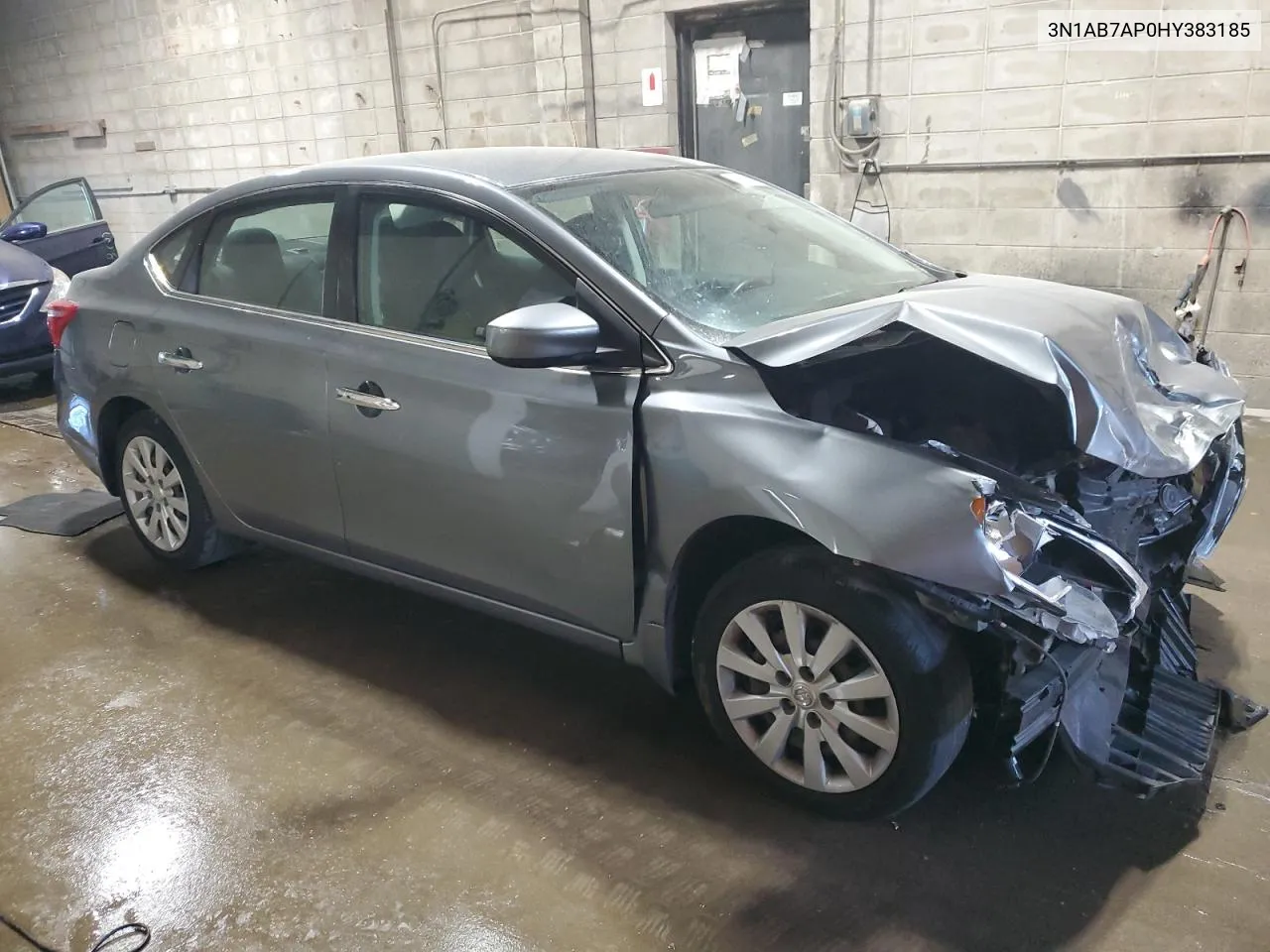 3N1AB7AP0HY383185 2017 Nissan Sentra S