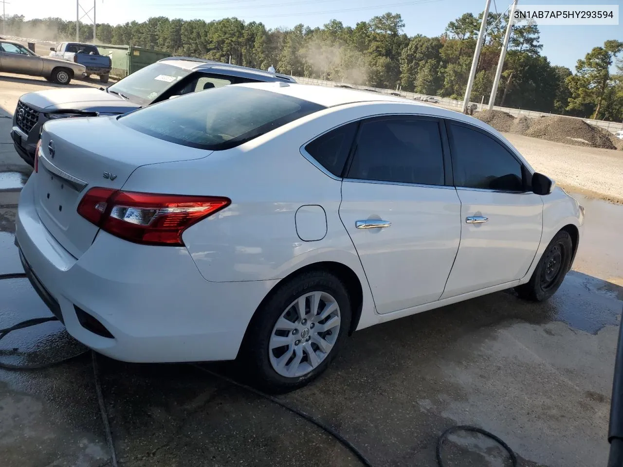 2017 Nissan Sentra S VIN: 3N1AB7AP5HY293594 Lot: 73785964