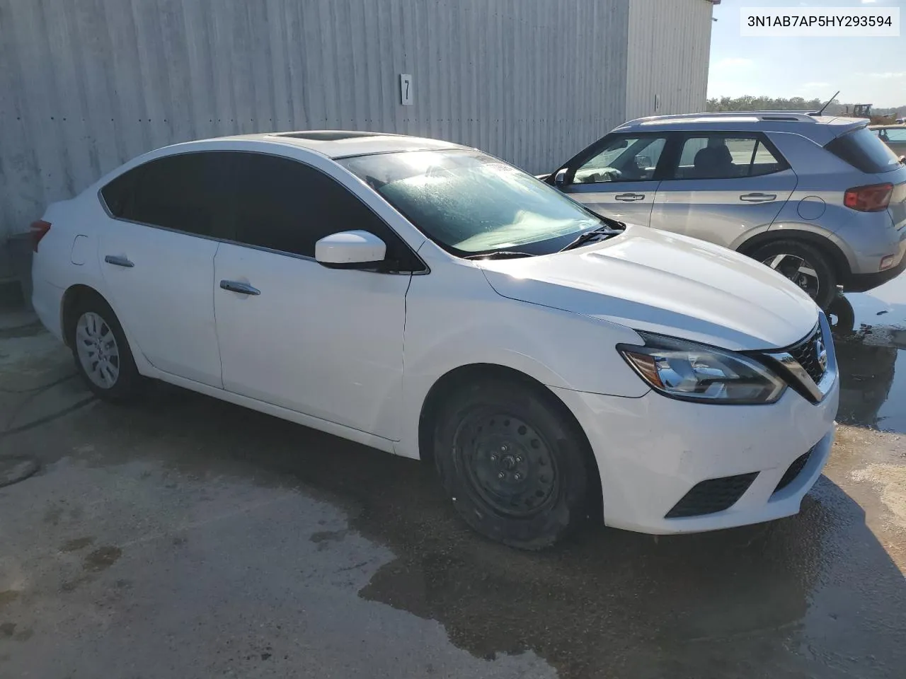 3N1AB7AP5HY293594 2017 Nissan Sentra S