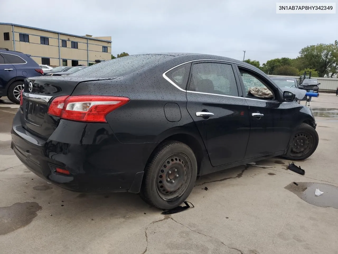 2017 Nissan Sentra S VIN: 3N1AB7AP8HY342349 Lot: 73980674