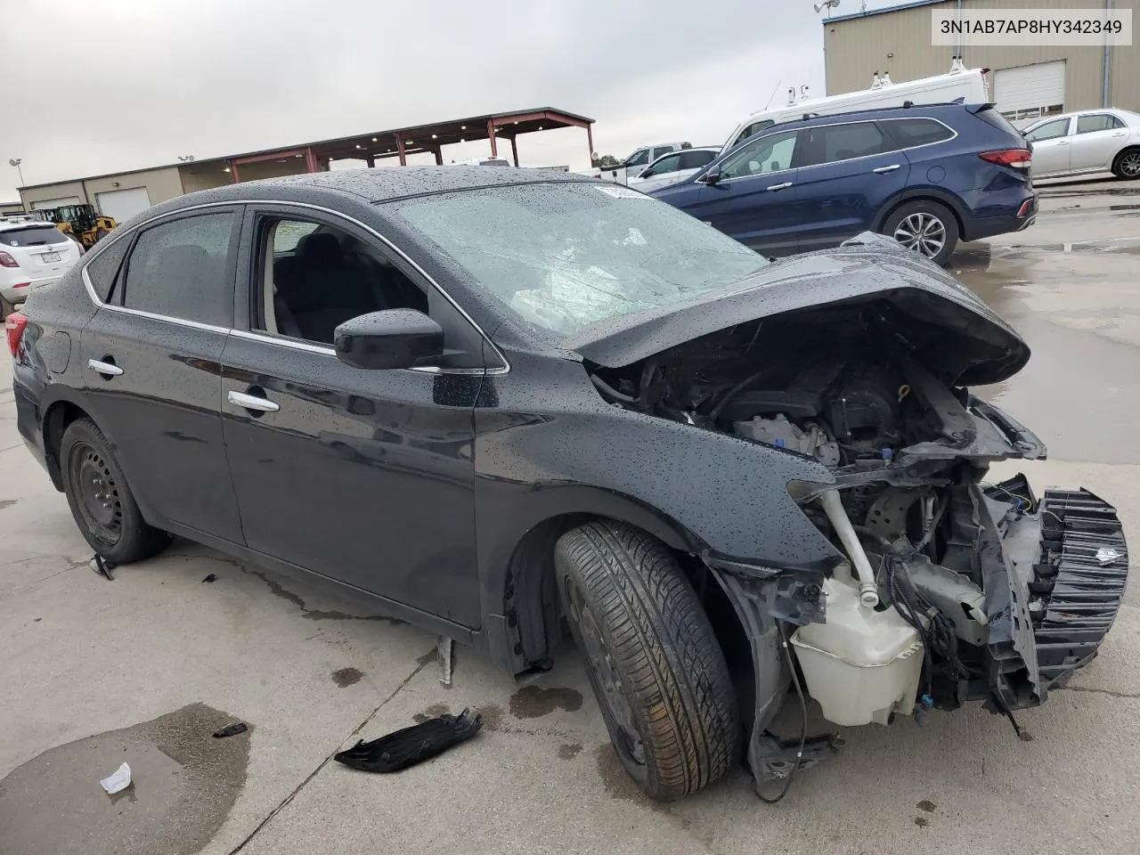 2017 Nissan Sentra S VIN: 3N1AB7AP8HY342349 Lot: 73980674