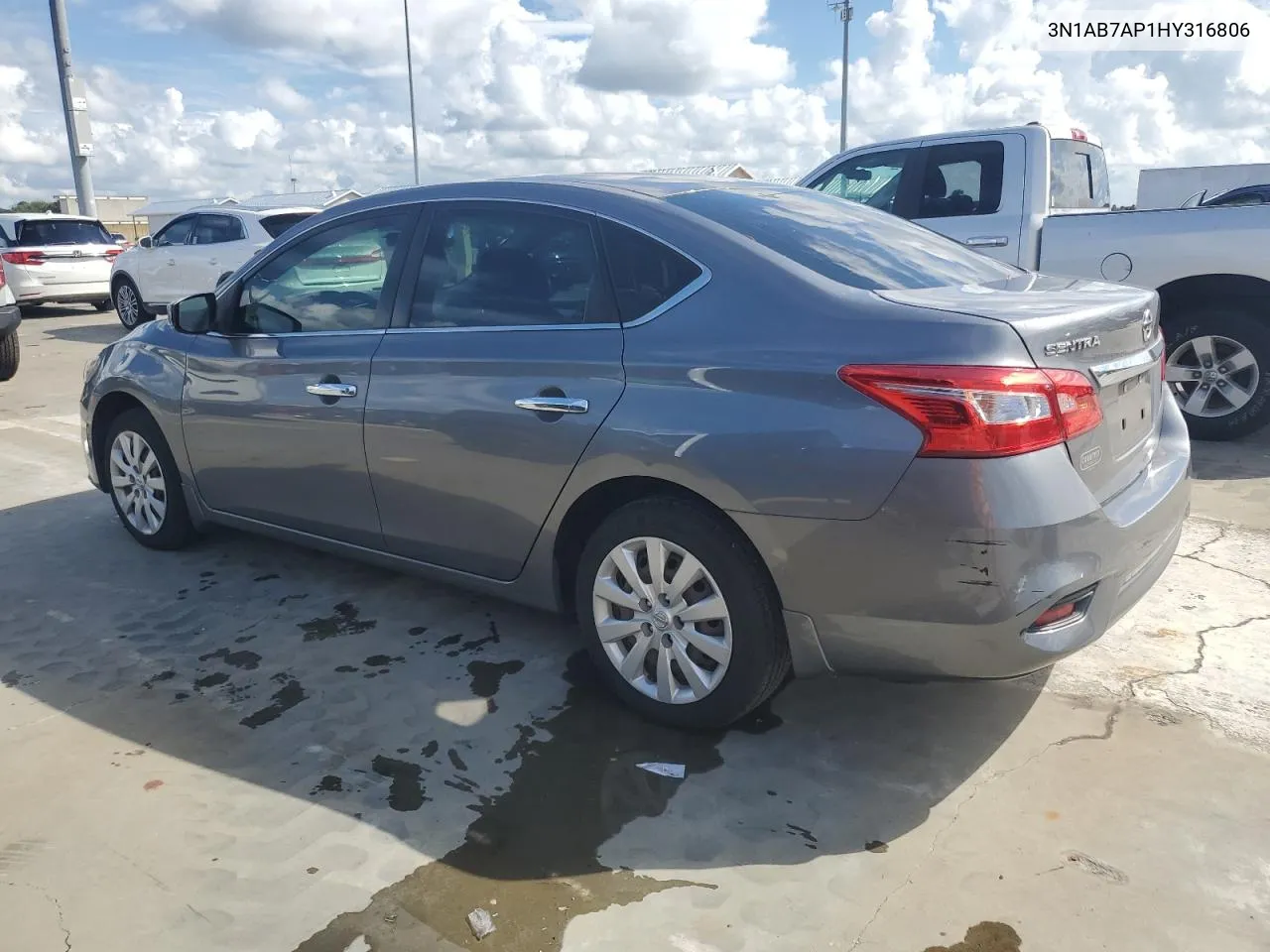 2017 Nissan Sentra S VIN: 3N1AB7AP1HY316806 Lot: 74000434