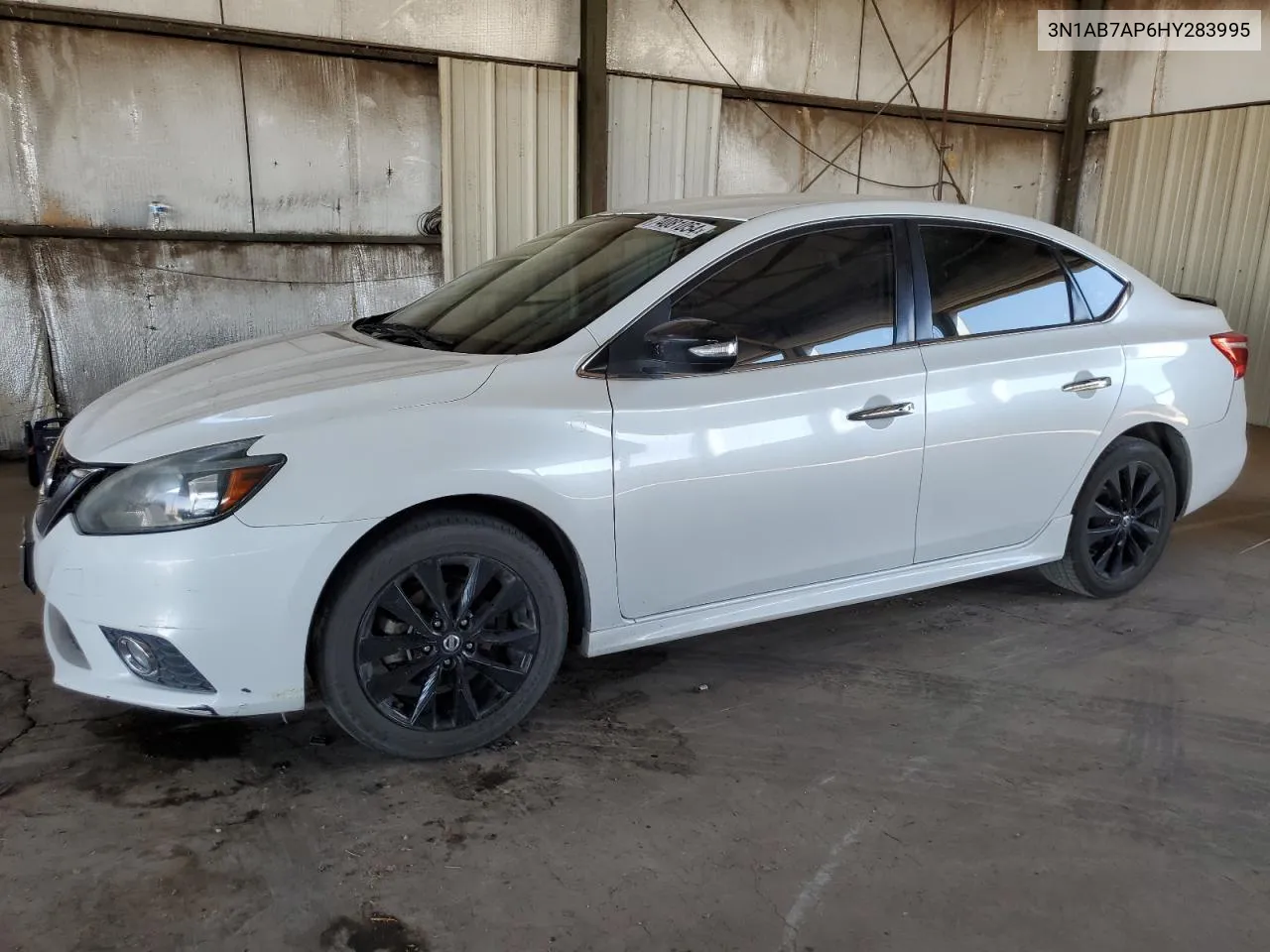 2017 Nissan Sentra S VIN: 3N1AB7AP6HY283995 Lot: 74081054