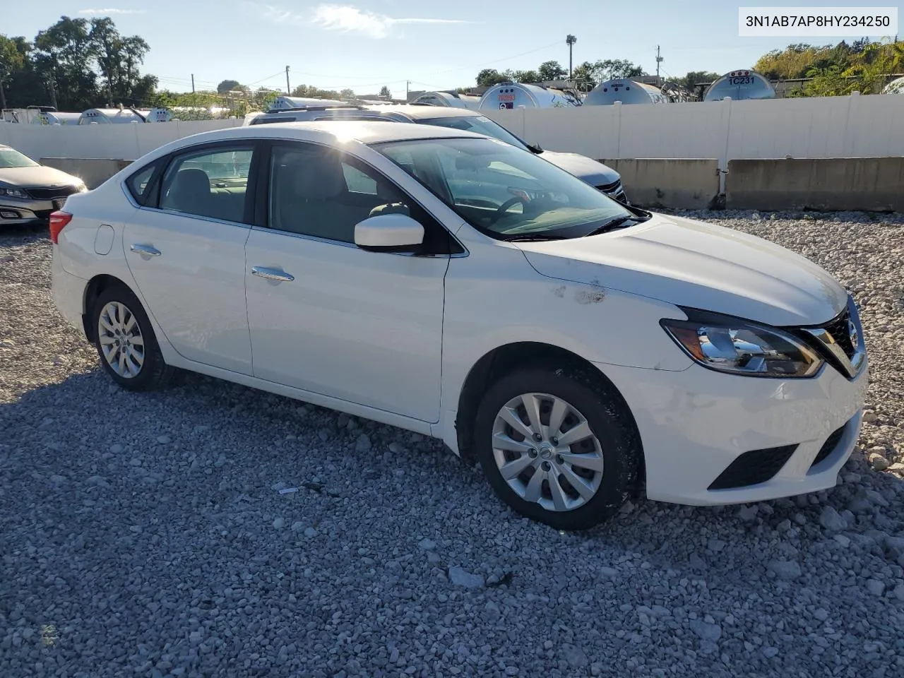 2017 Nissan Sentra S VIN: 3N1AB7AP8HY234250 Lot: 74103934