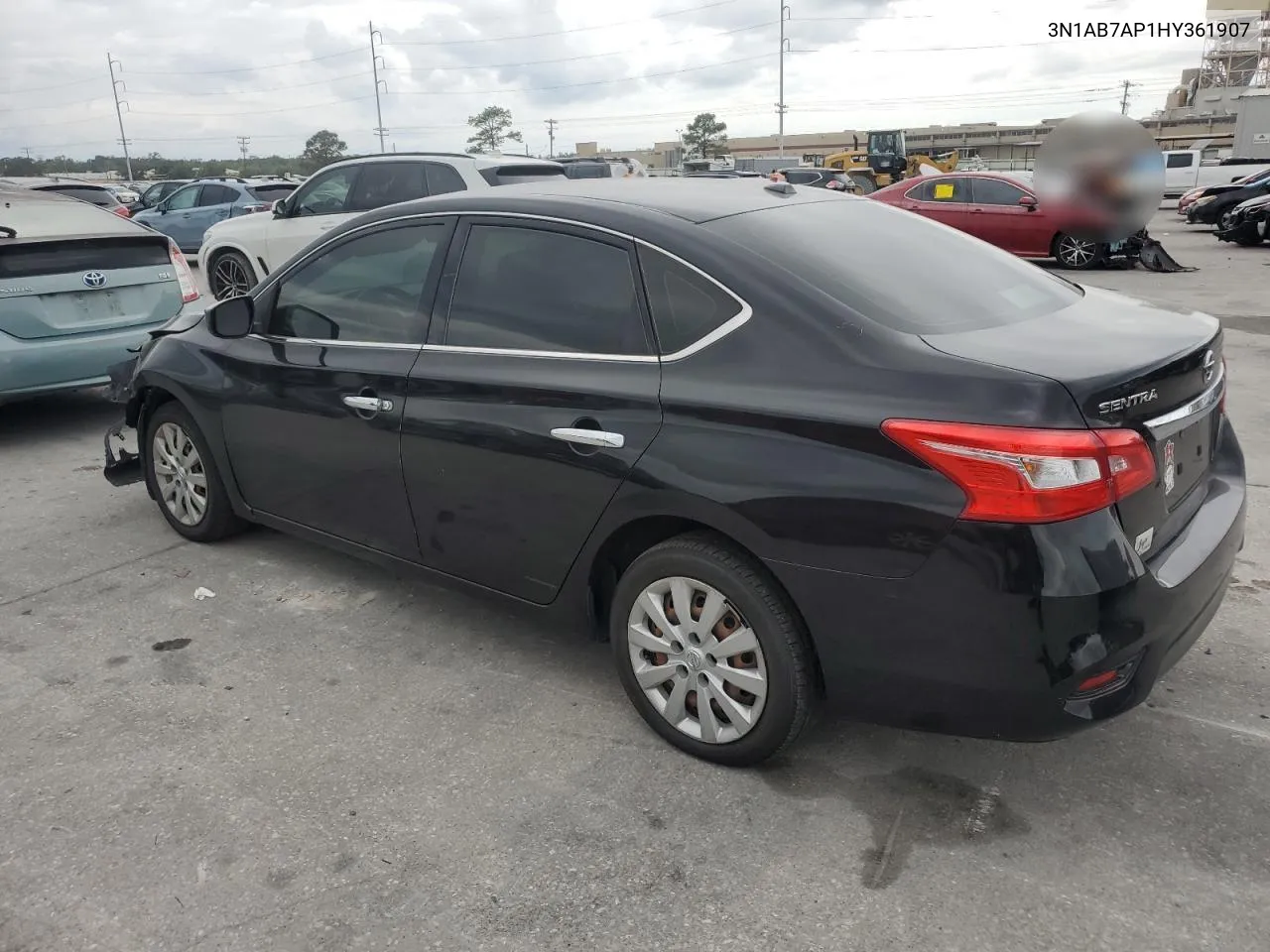 2017 Nissan Sentra S VIN: 3N1AB7AP1HY361907 Lot: 74113354