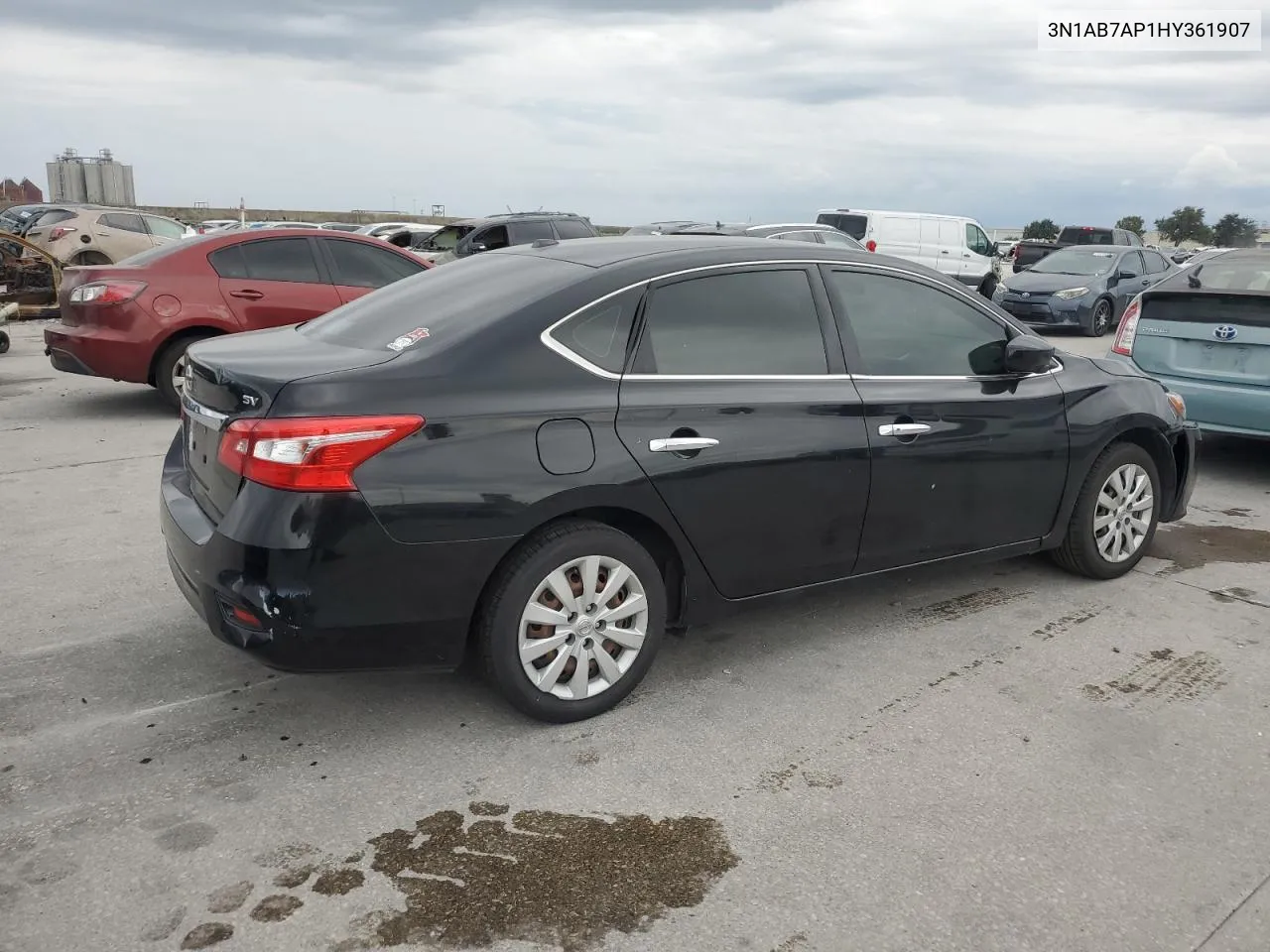 2017 Nissan Sentra S VIN: 3N1AB7AP1HY361907 Lot: 74113354