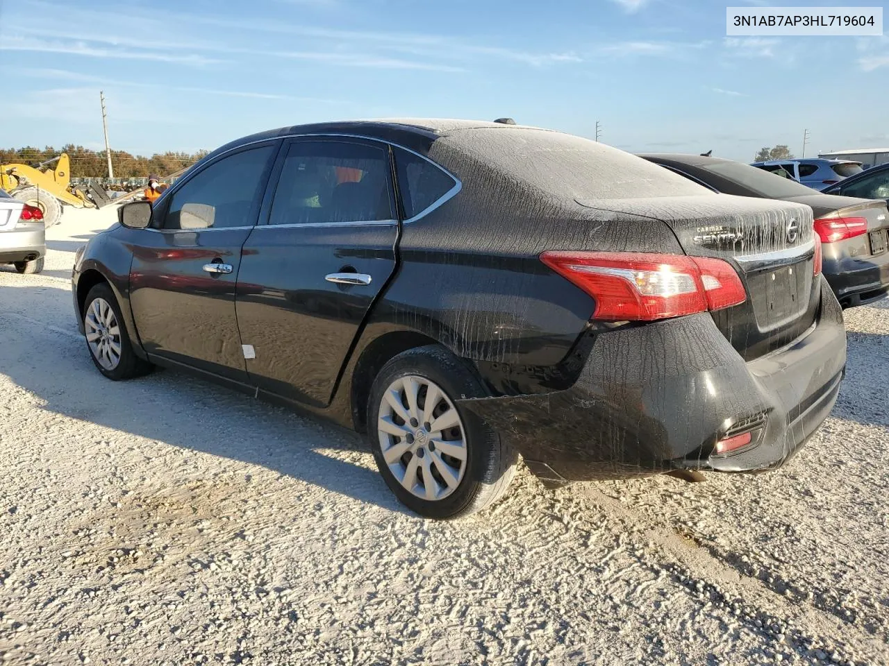 3N1AB7AP3HL719604 2017 Nissan Sentra S