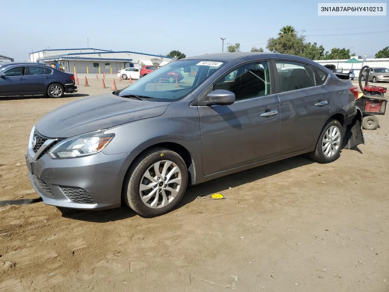 2017 Nissan Sentra S VIN: 3N1AB7AP6HY410213 Lot: 74613204