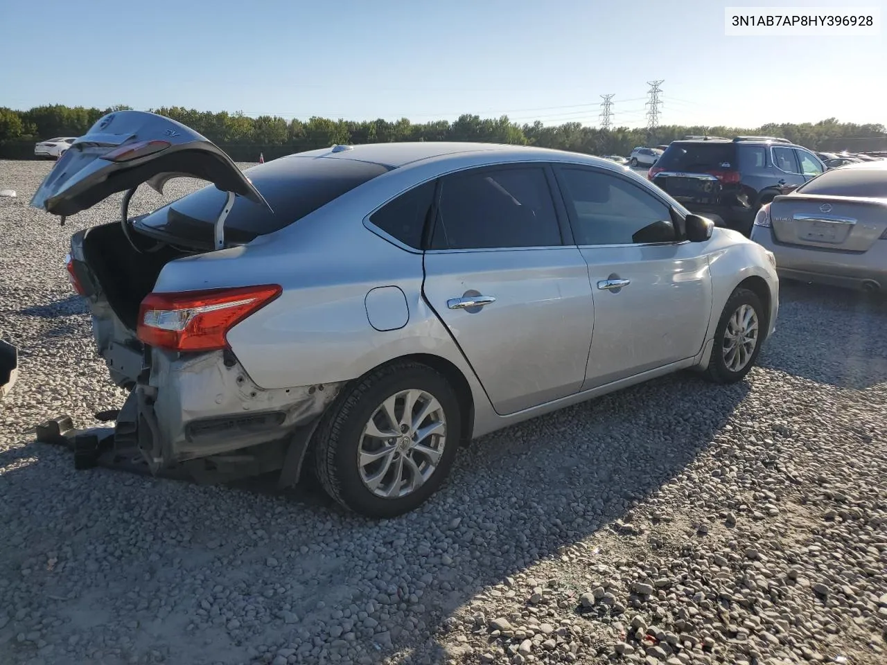 2017 Nissan Sentra S VIN: 3N1AB7AP8HY396928 Lot: 74789334