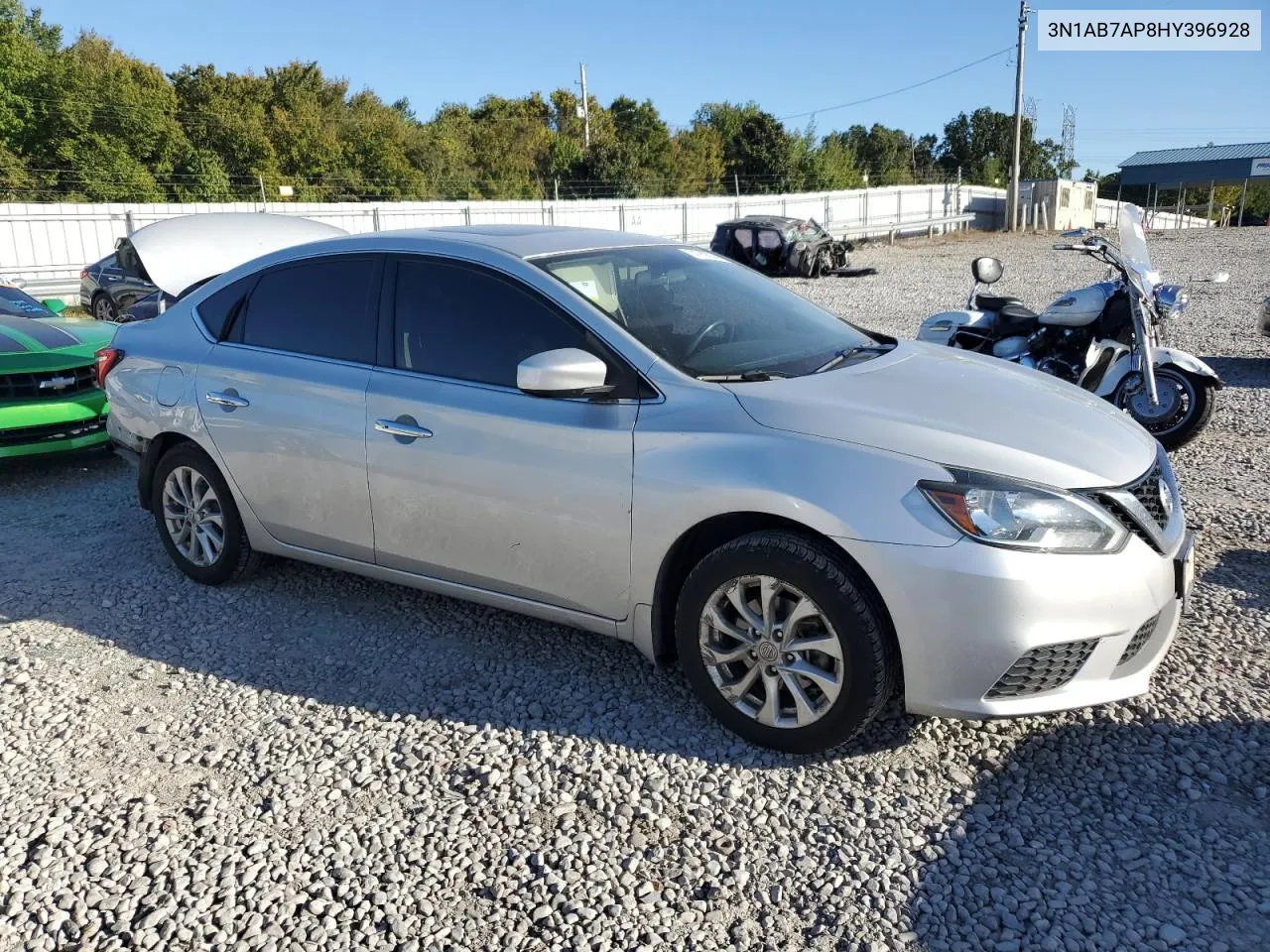 2017 Nissan Sentra S VIN: 3N1AB7AP8HY396928 Lot: 74789334