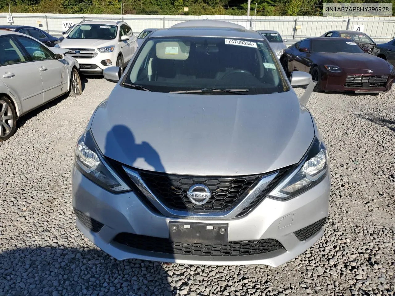 2017 Nissan Sentra S VIN: 3N1AB7AP8HY396928 Lot: 74789334