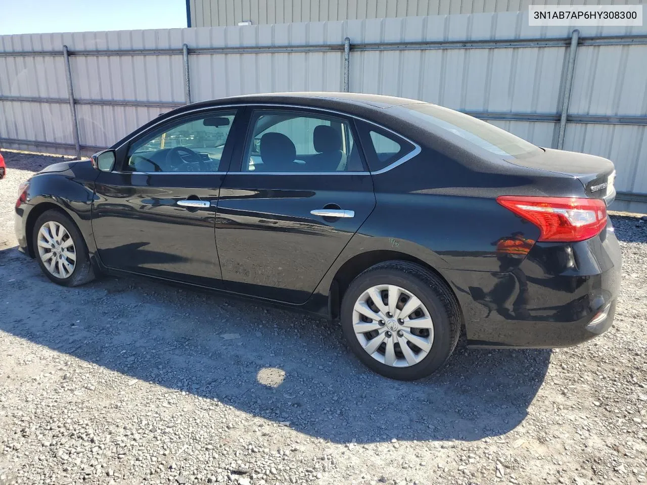 2017 Nissan Sentra S VIN: 3N1AB7AP6HY308300 Lot: 74945734