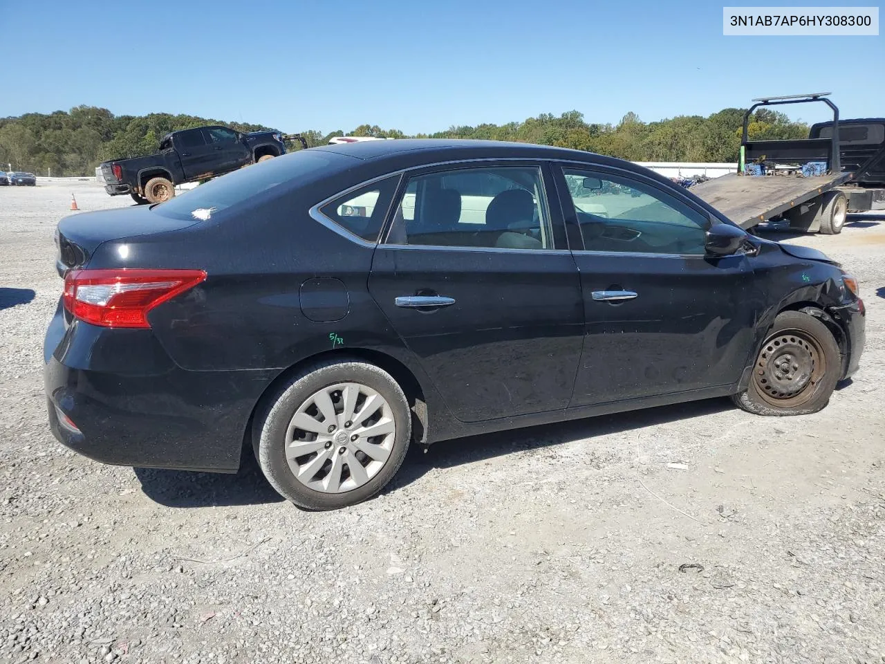 2017 Nissan Sentra S VIN: 3N1AB7AP6HY308300 Lot: 74945734