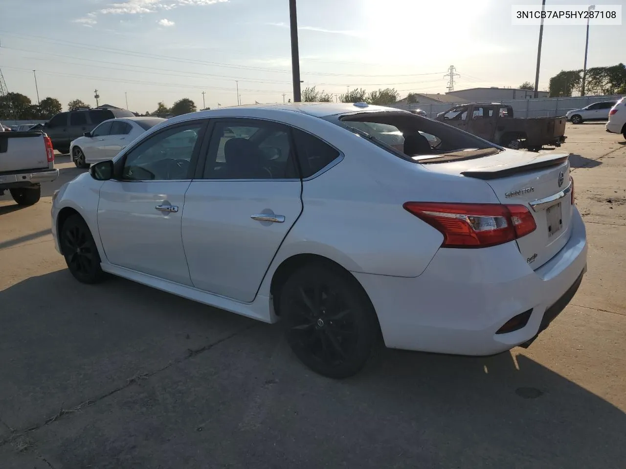 2017 Nissan Sentra Sr Turbo VIN: 3N1CB7AP5HY287108 Lot: 75239204