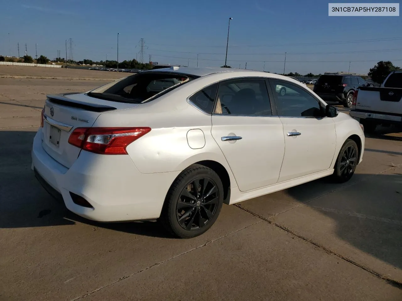 2017 Nissan Sentra Sr Turbo VIN: 3N1CB7AP5HY287108 Lot: 75239204