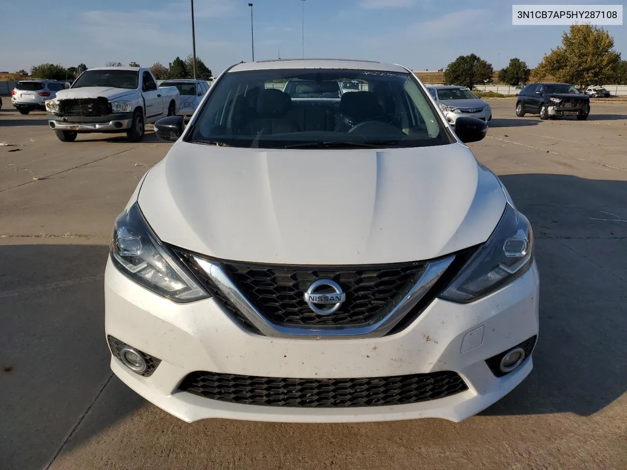 3N1CB7AP5HY287108 2017 Nissan Sentra Sr Turbo