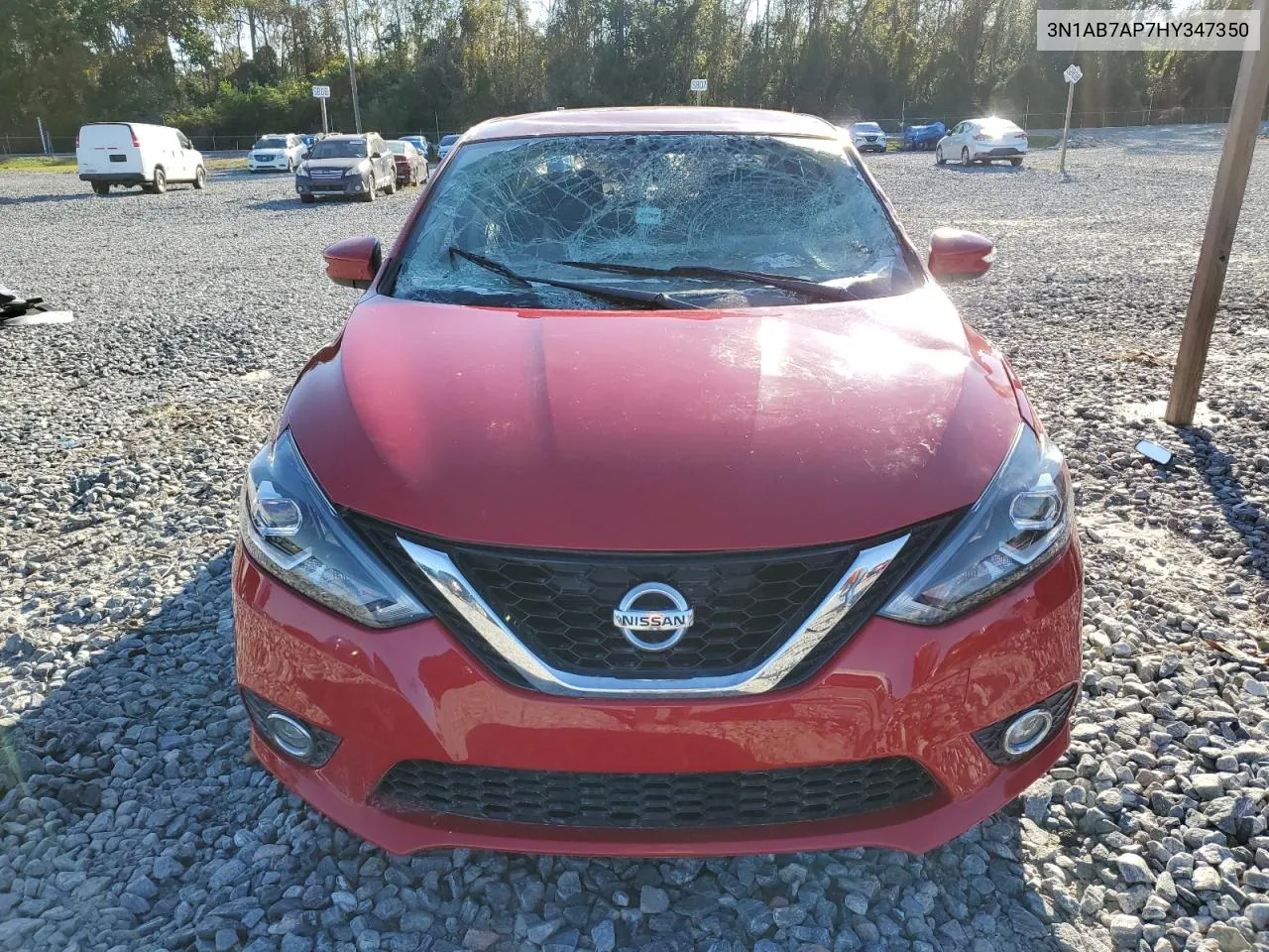 2017 Nissan Sentra S VIN: 3N1AB7AP7HY347350 Lot: 75260734