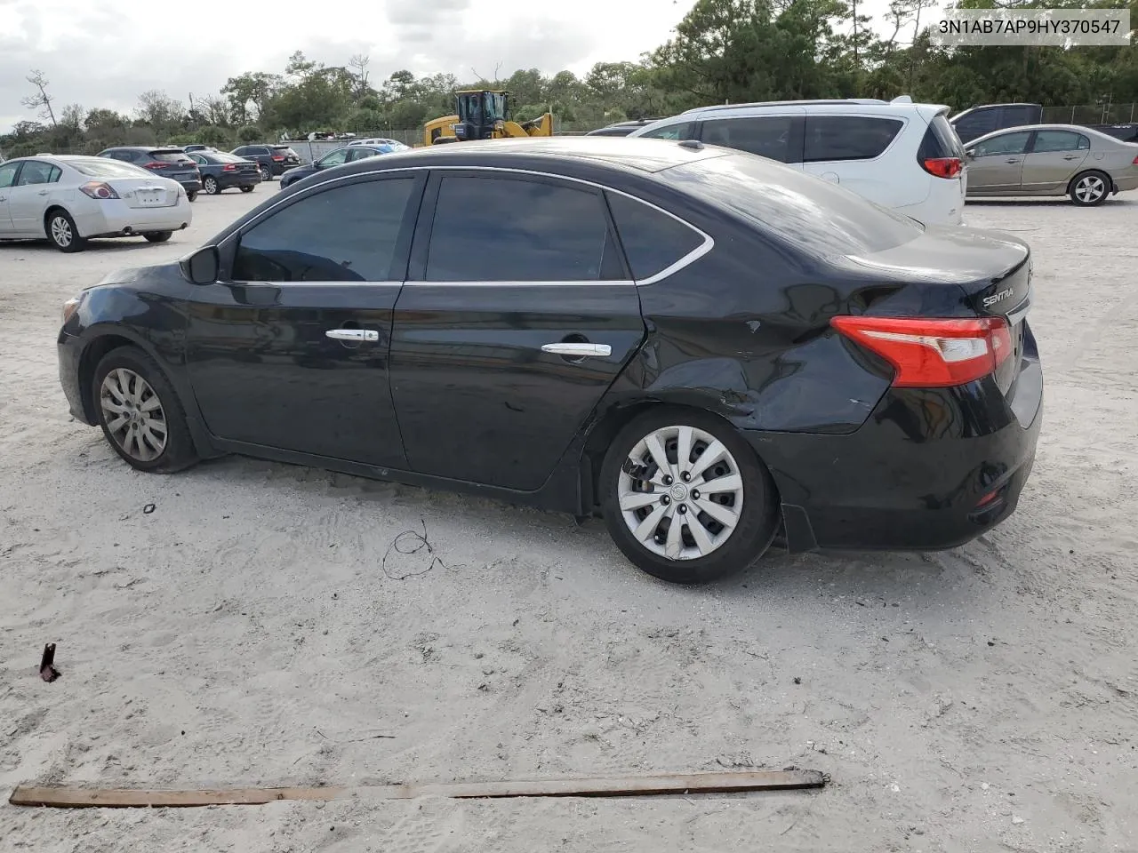 2017 Nissan Sentra S VIN: 3N1AB7AP9HY370547 Lot: 75326964