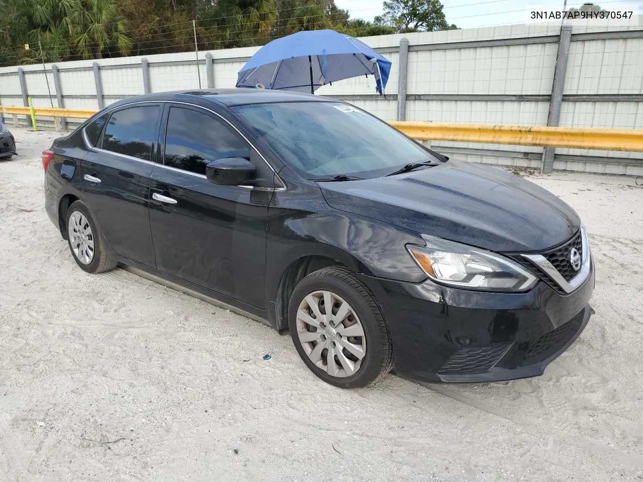 2017 Nissan Sentra S VIN: 3N1AB7AP9HY370547 Lot: 75326964