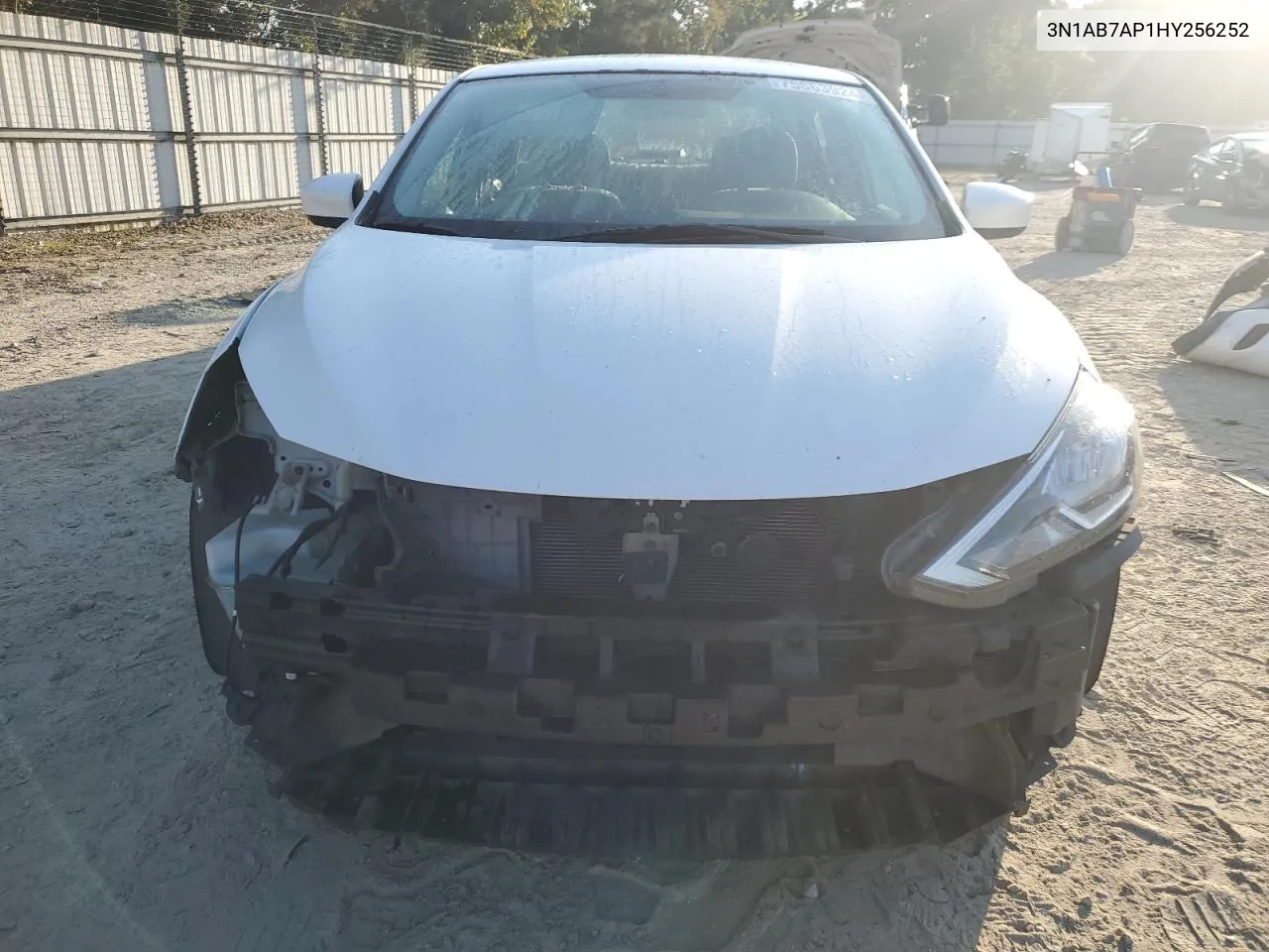 2017 Nissan Sentra S VIN: 3N1AB7AP1HY256252 Lot: 75663924