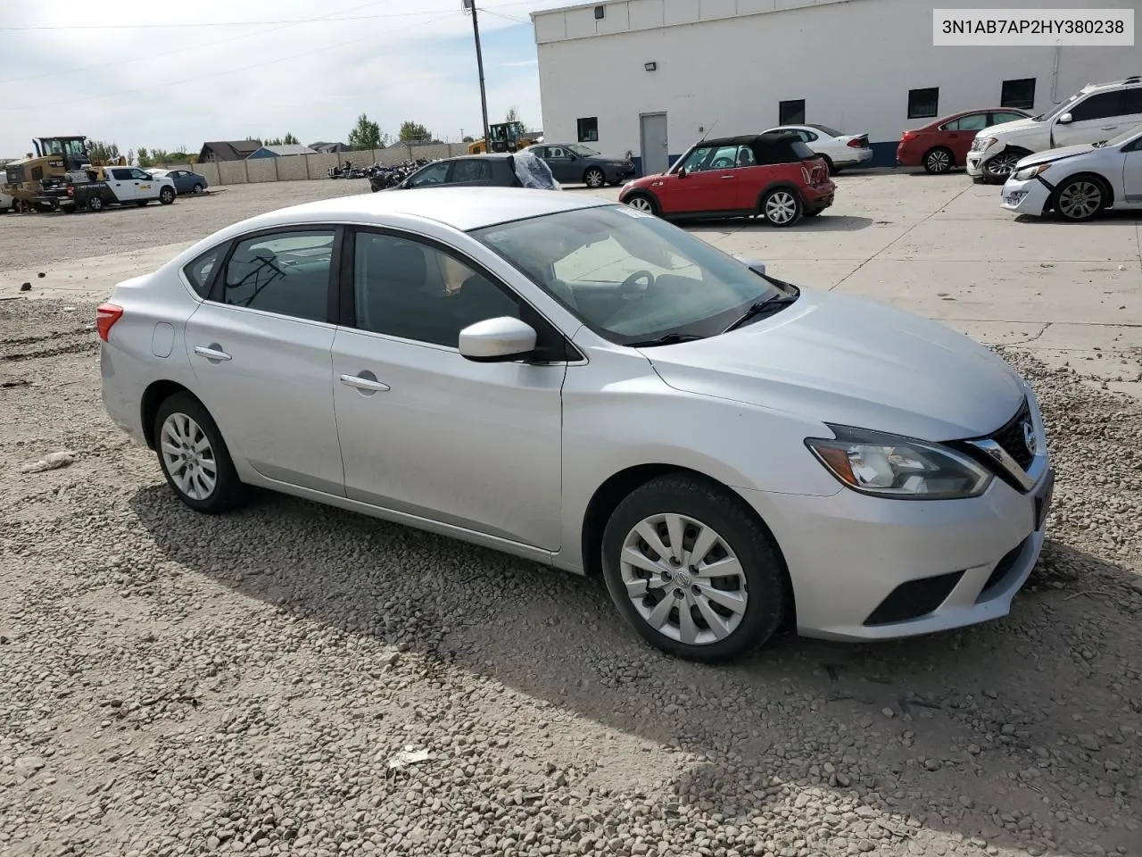 2017 Nissan Sentra S VIN: 3N1AB7AP2HY380238 Lot: 75718354