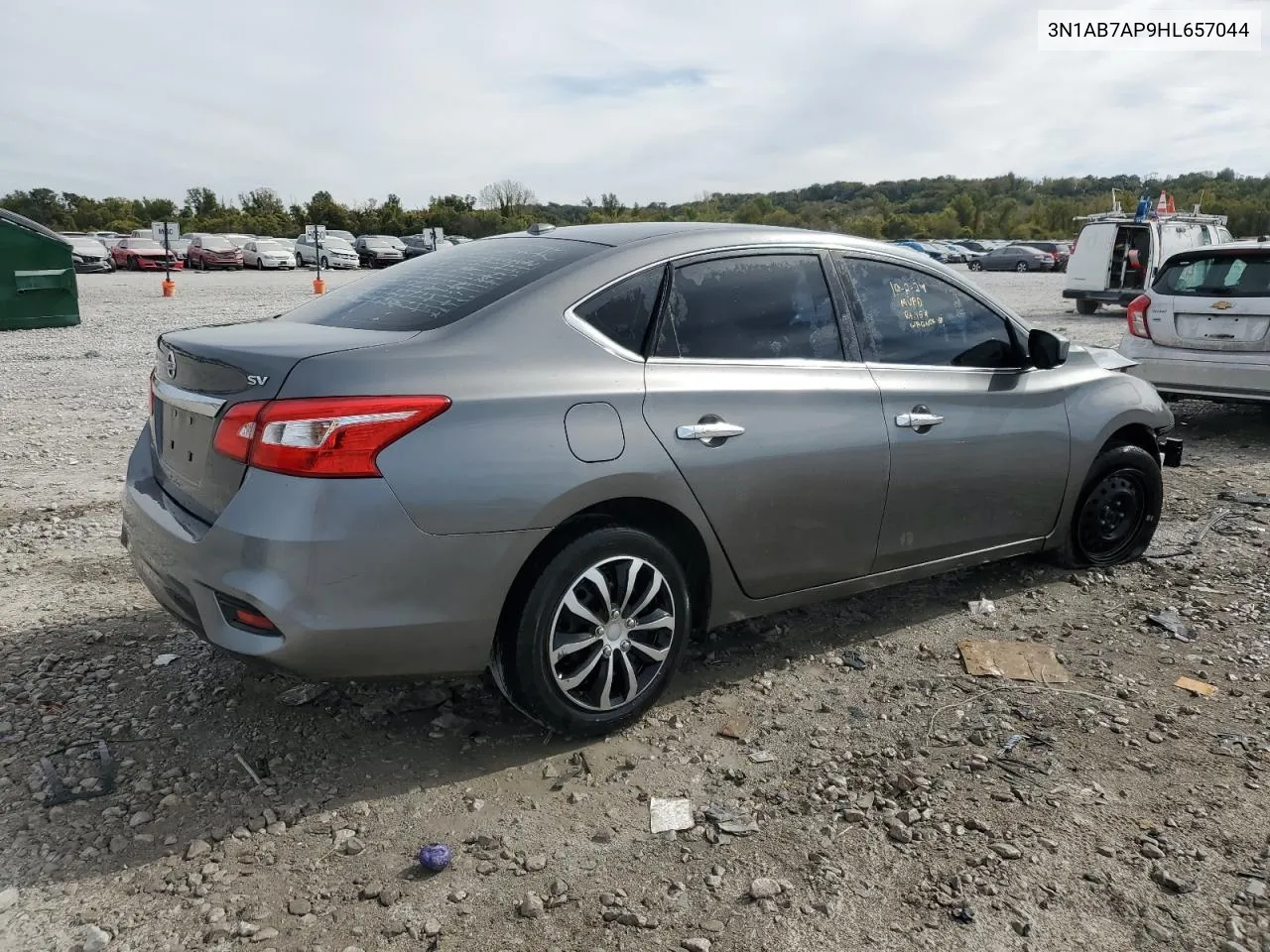 2017 Nissan Sentra S VIN: 3N1AB7AP9HL657044 Lot: 75732614