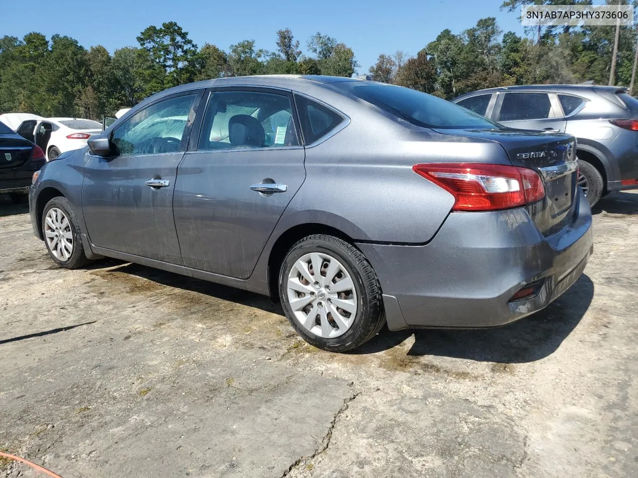 2017 Nissan Sentra S VIN: 3N1AB7AP3HY373606 Lot: 75902844