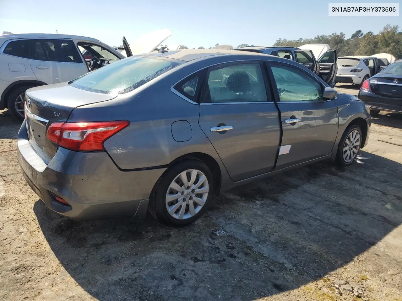 2017 Nissan Sentra S VIN: 3N1AB7AP3HY373606 Lot: 75902844