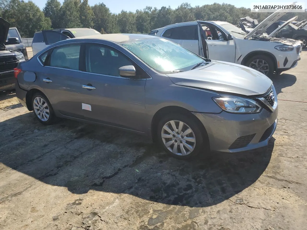 2017 Nissan Sentra S VIN: 3N1AB7AP3HY373606 Lot: 75902844