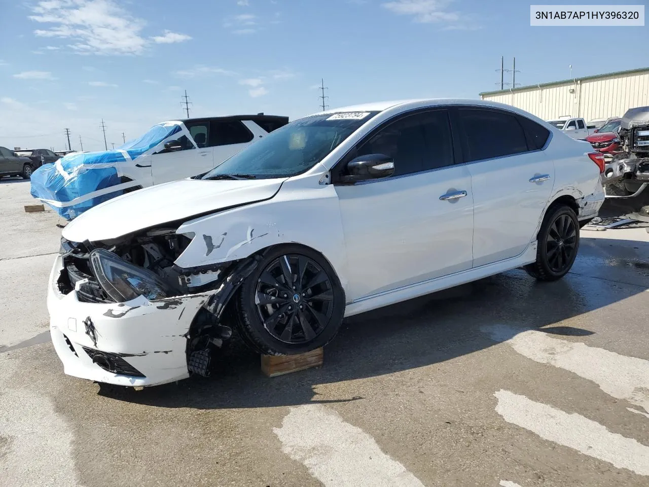 2017 Nissan Sentra S VIN: 3N1AB7AP1HY396320 Lot: 75923794