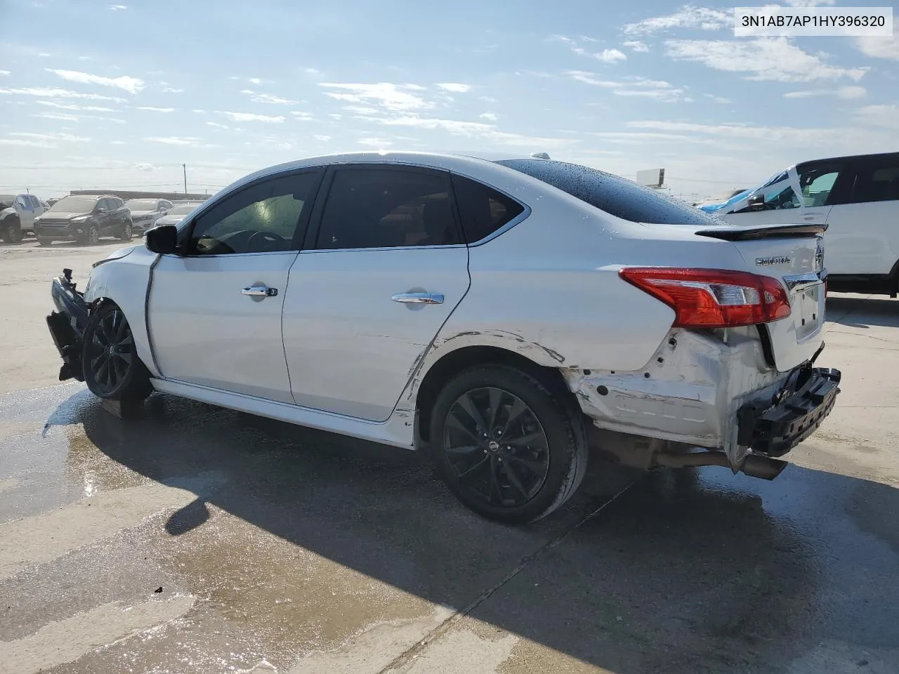 2017 Nissan Sentra S VIN: 3N1AB7AP1HY396320 Lot: 75923794