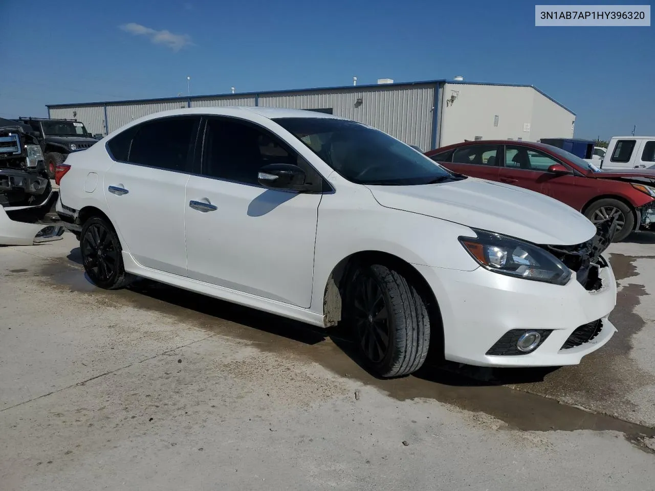 2017 Nissan Sentra S VIN: 3N1AB7AP1HY396320 Lot: 75923794