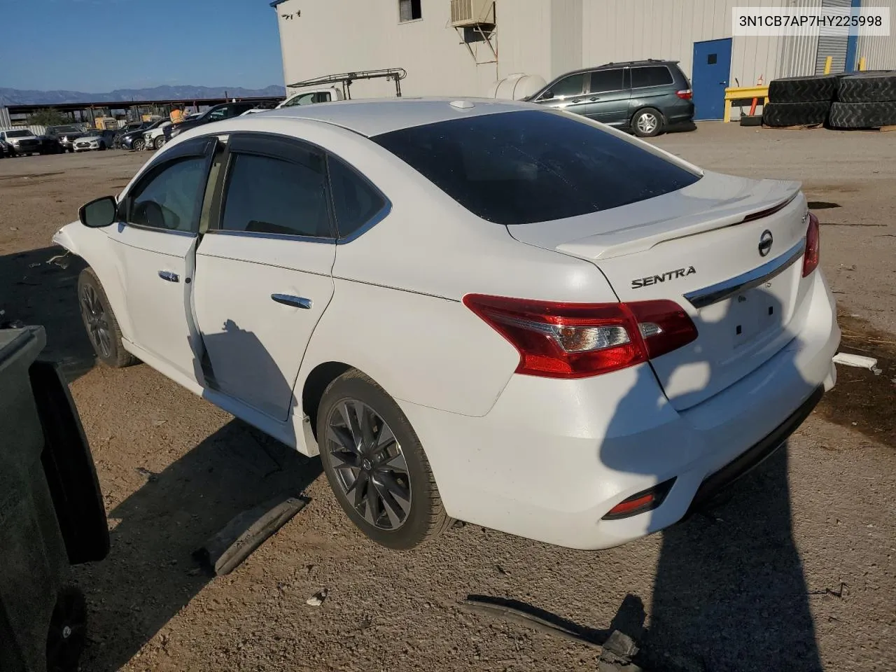 2017 Nissan Sentra Sr Turbo VIN: 3N1CB7AP7HY225998 Lot: 75928154