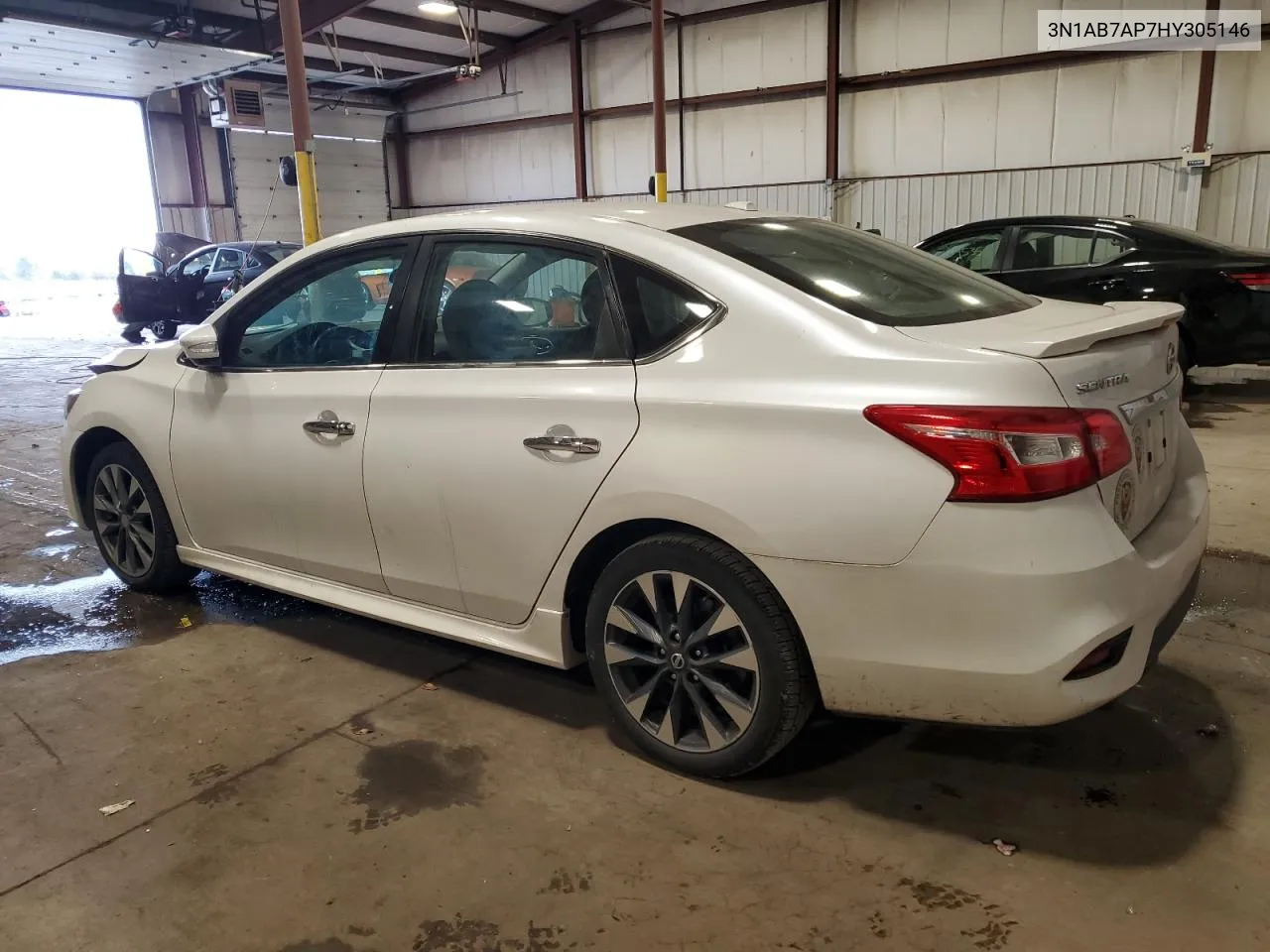 2017 Nissan Sentra S VIN: 3N1AB7AP7HY305146 Lot: 76136944