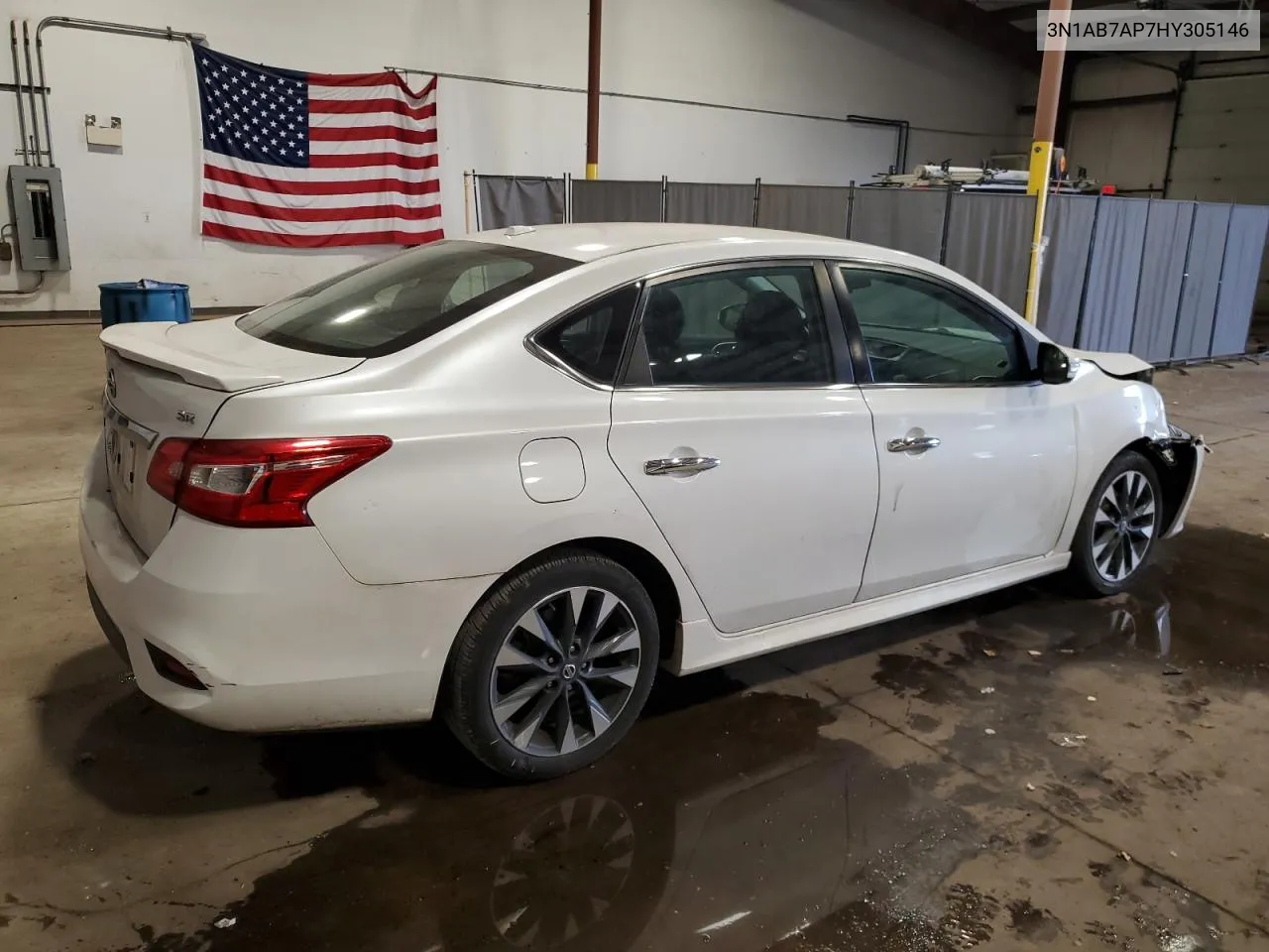 2017 Nissan Sentra S VIN: 3N1AB7AP7HY305146 Lot: 76136944