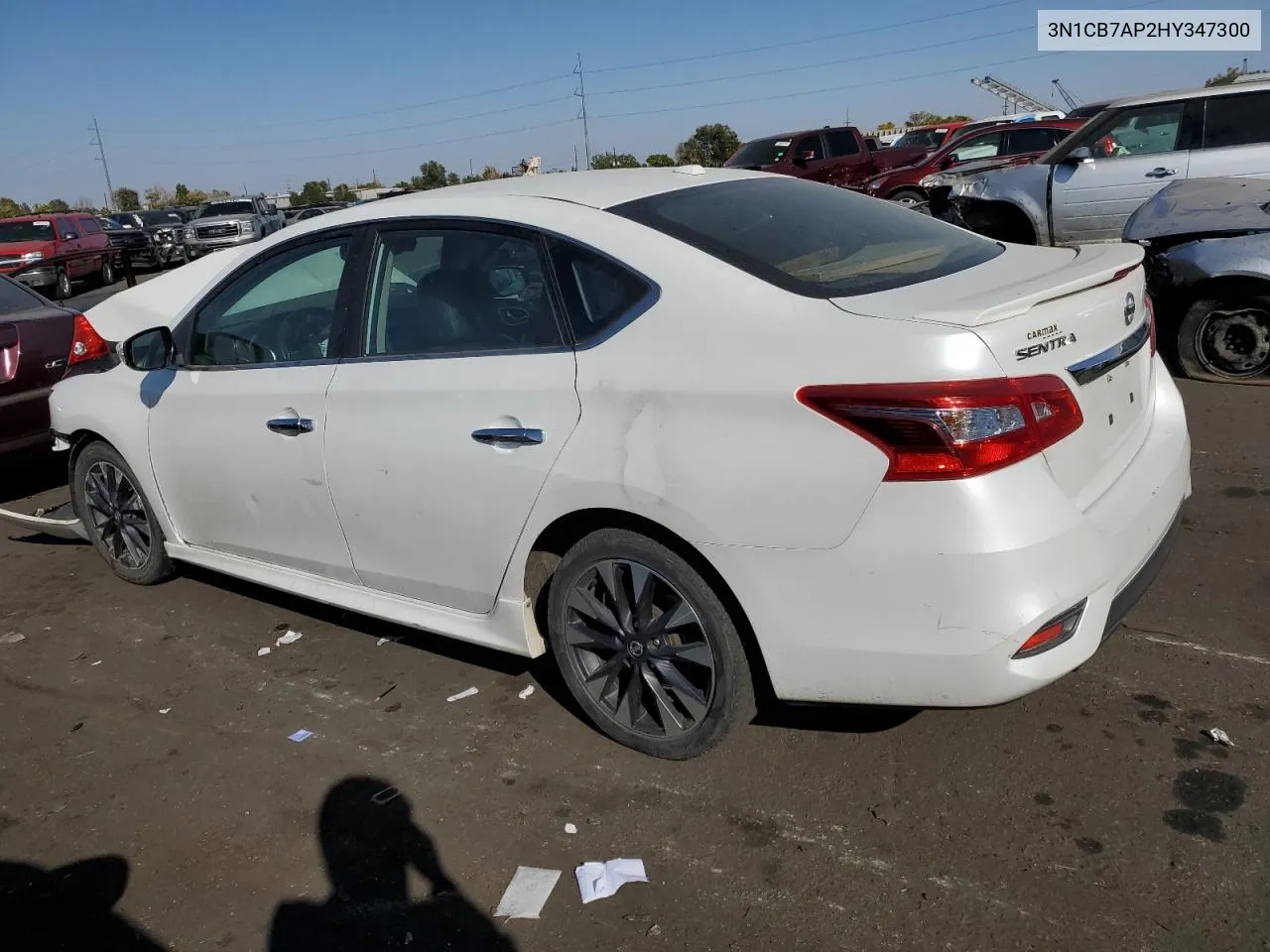 2017 Nissan Sentra Sr Turbo VIN: 3N1CB7AP2HY347300 Lot: 76494544