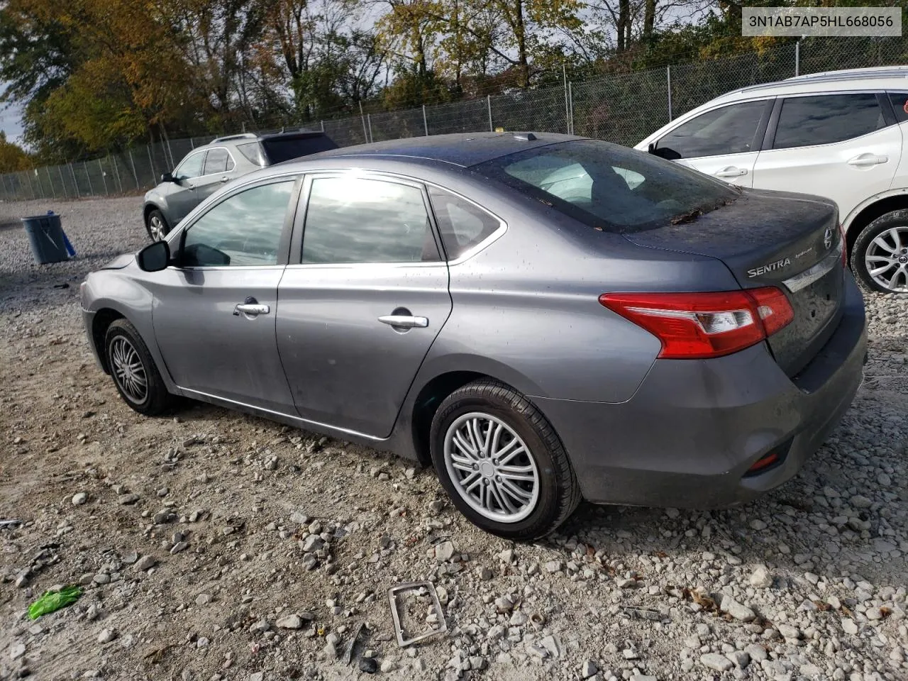 2017 Nissan Sentra S VIN: 3N1AB7AP5HL668056 Lot: 76569844