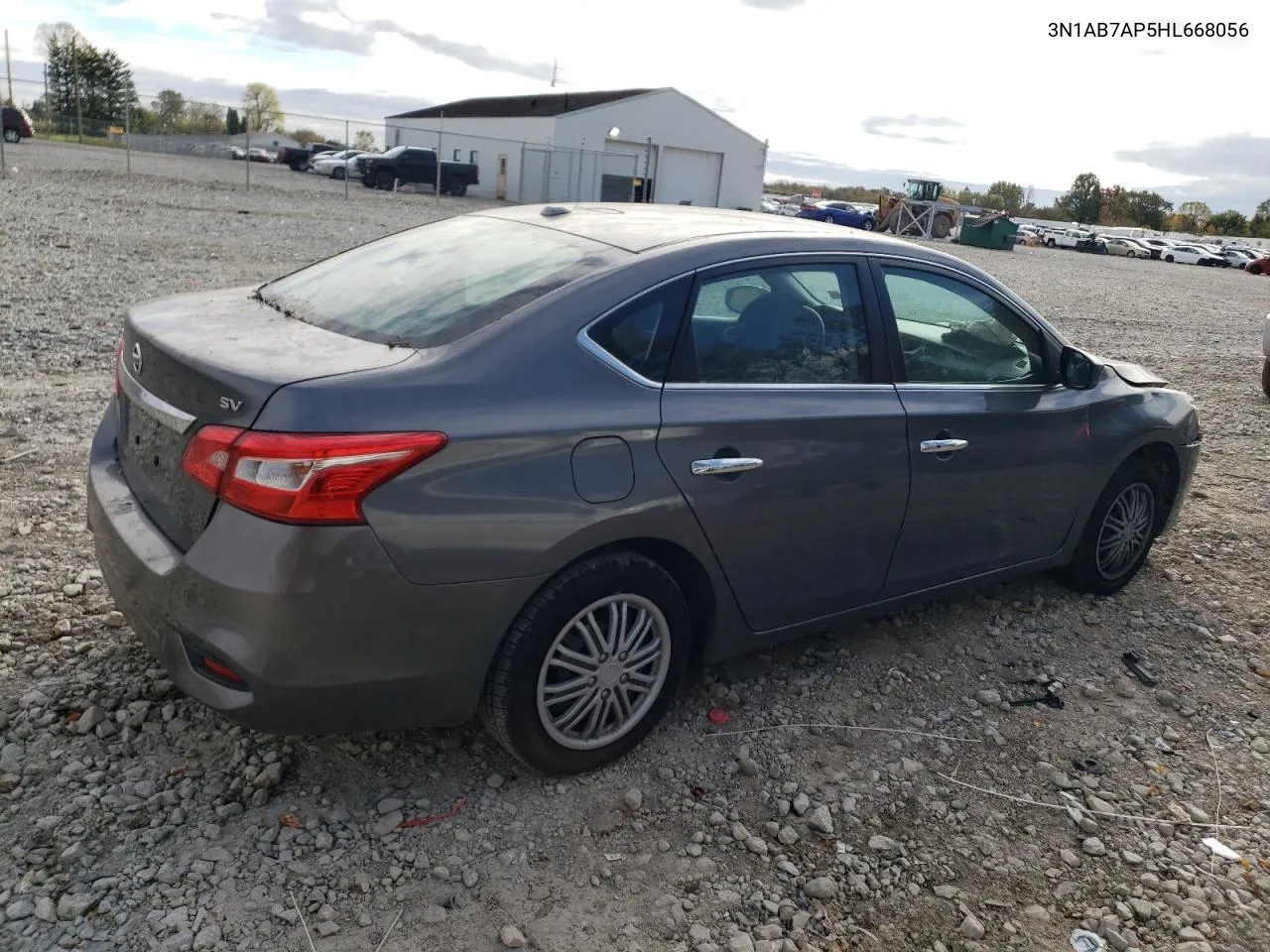 2017 Nissan Sentra S VIN: 3N1AB7AP5HL668056 Lot: 76569844