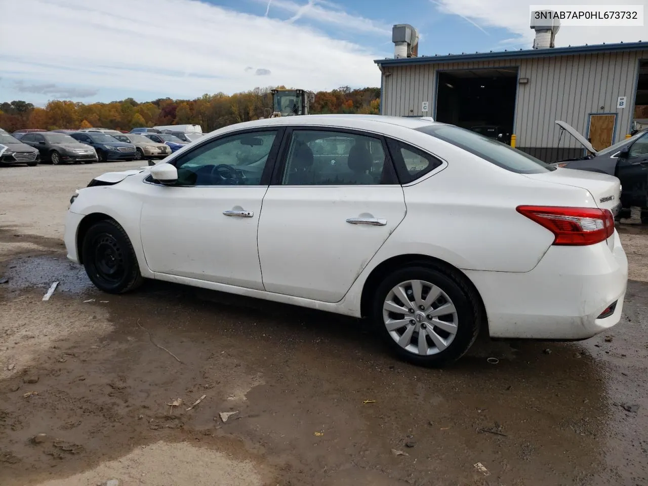 2017 Nissan Sentra S VIN: 3N1AB7AP0HL673732 Lot: 76759014