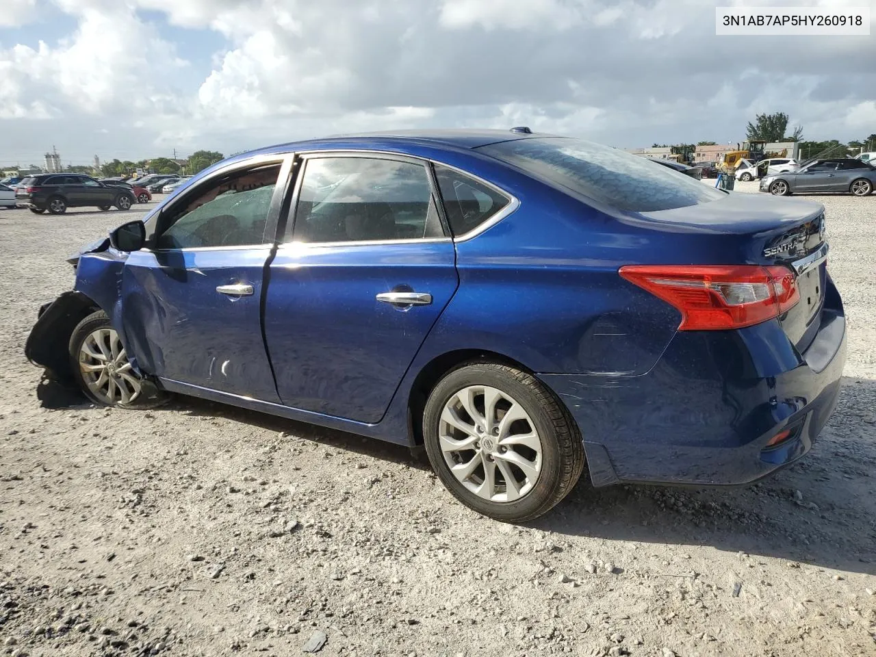 2017 Nissan Sentra S VIN: 3N1AB7AP5HY260918 Lot: 77148644