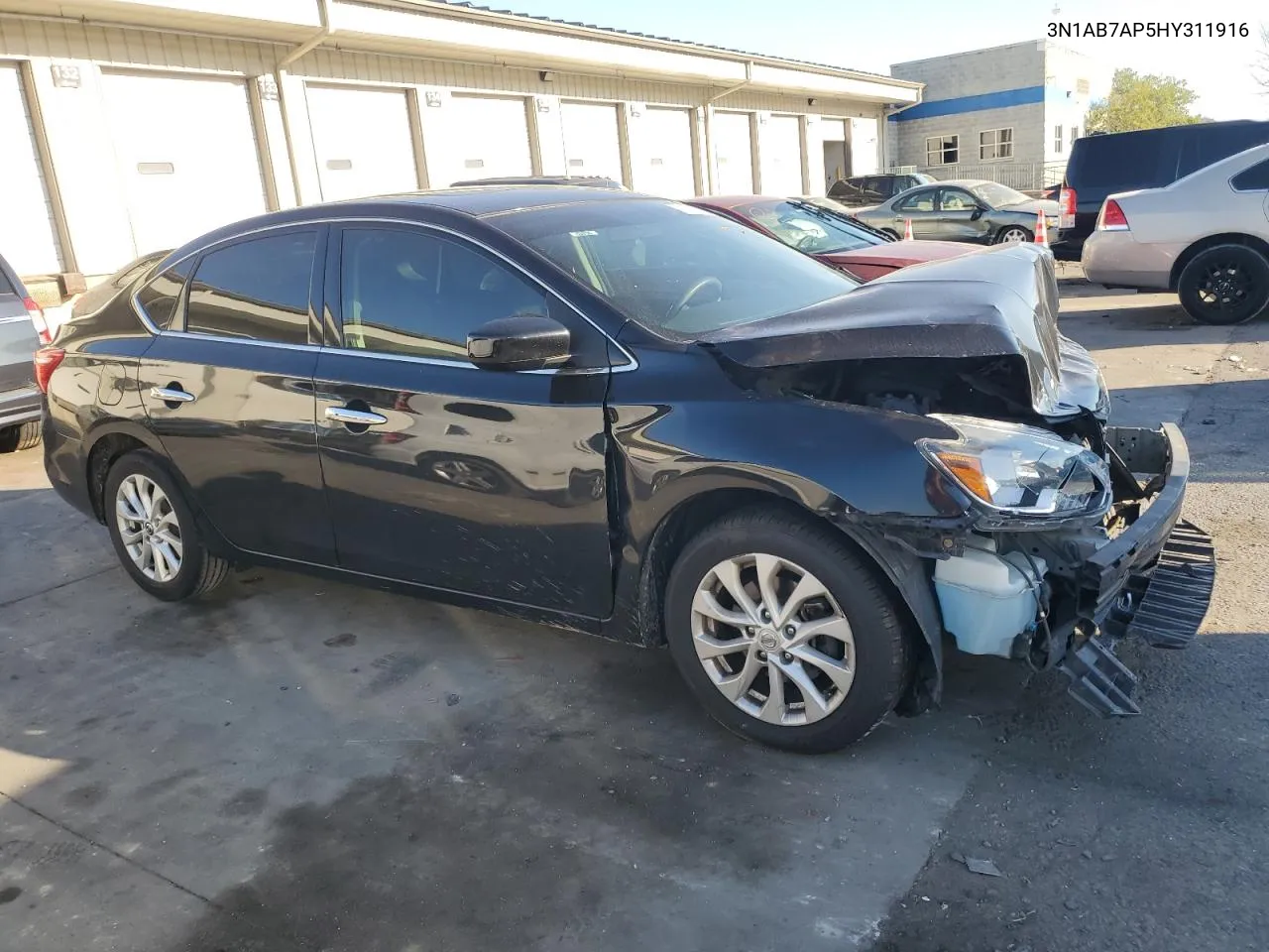 2017 Nissan Sentra S VIN: 3N1AB7AP5HY311916 Lot: 77189174