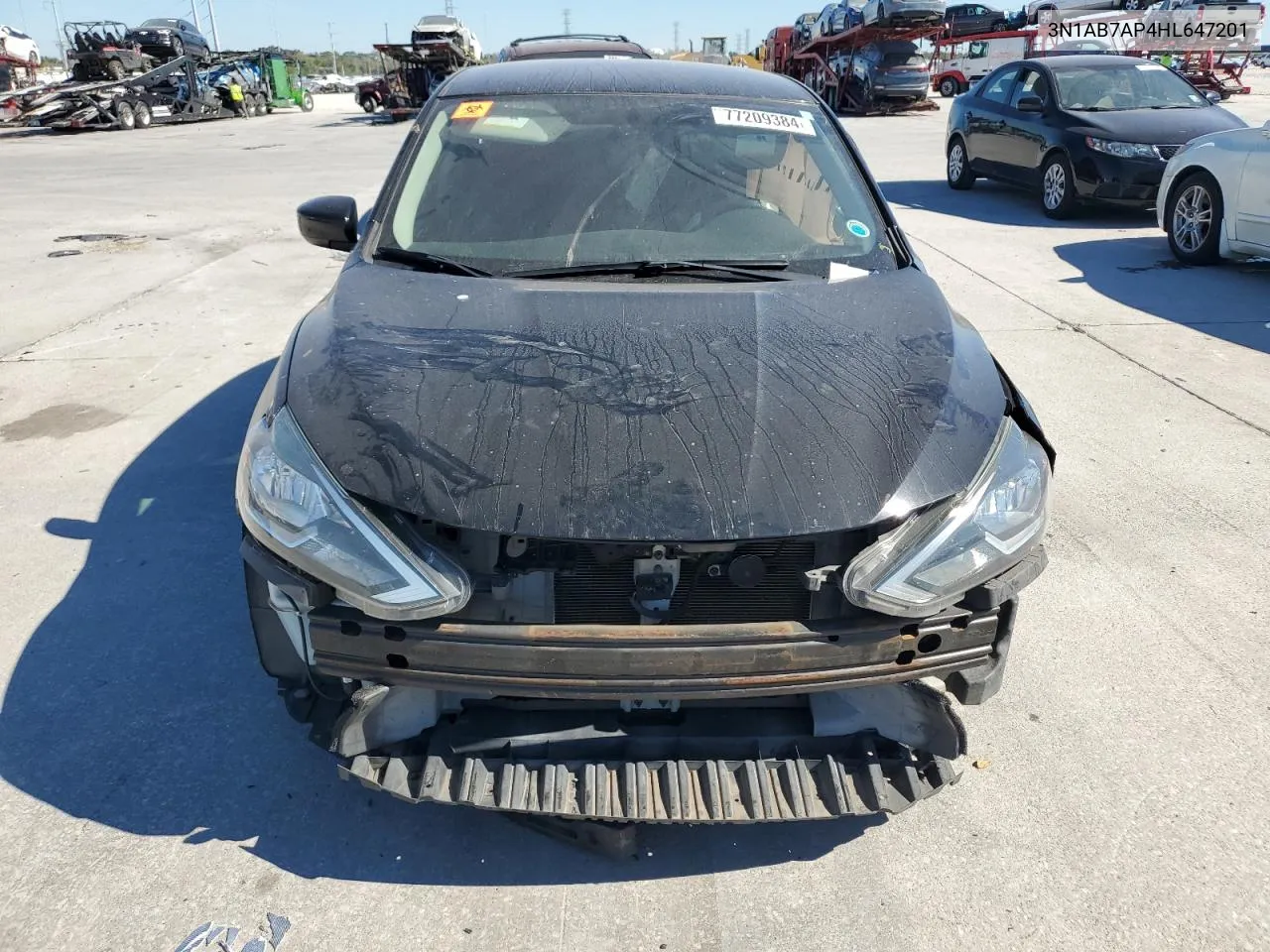 2017 Nissan Sentra S VIN: 3N1AB7AP4HL647201 Lot: 77209384