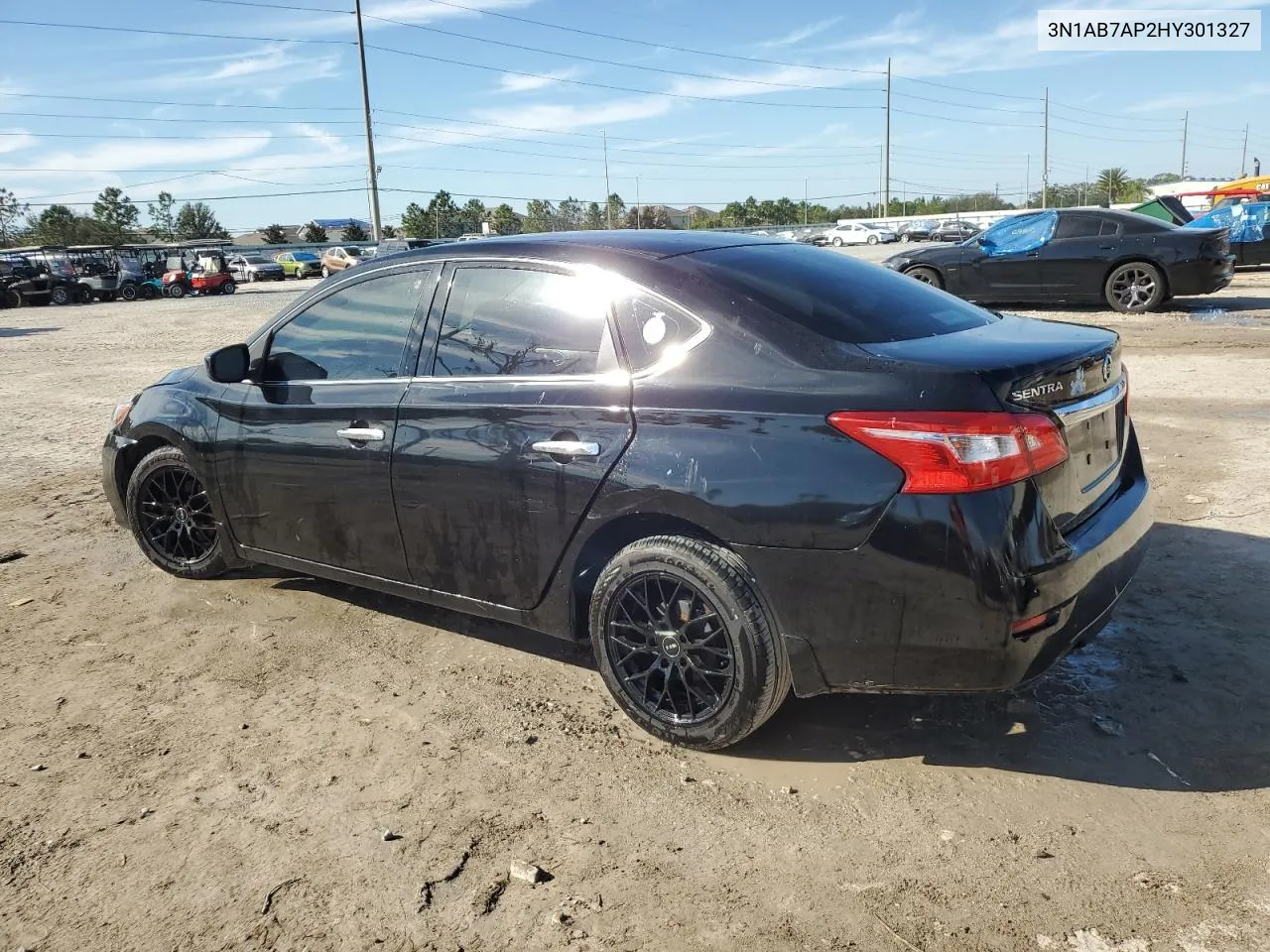 2017 Nissan Sentra S VIN: 3N1AB7AP2HY301327 Lot: 77388864