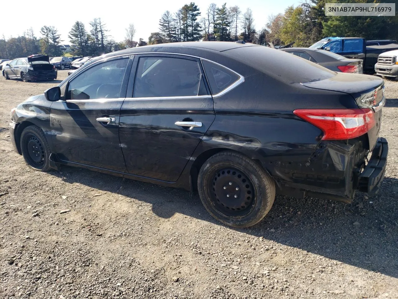 2017 Nissan Sentra S VIN: 3N1AB7AP9HL716979 Lot: 77391994